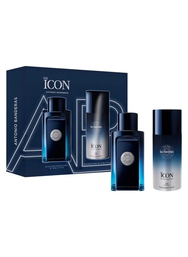 ANTONIO BANDARAS ICON EDT GIFT SET 100ML