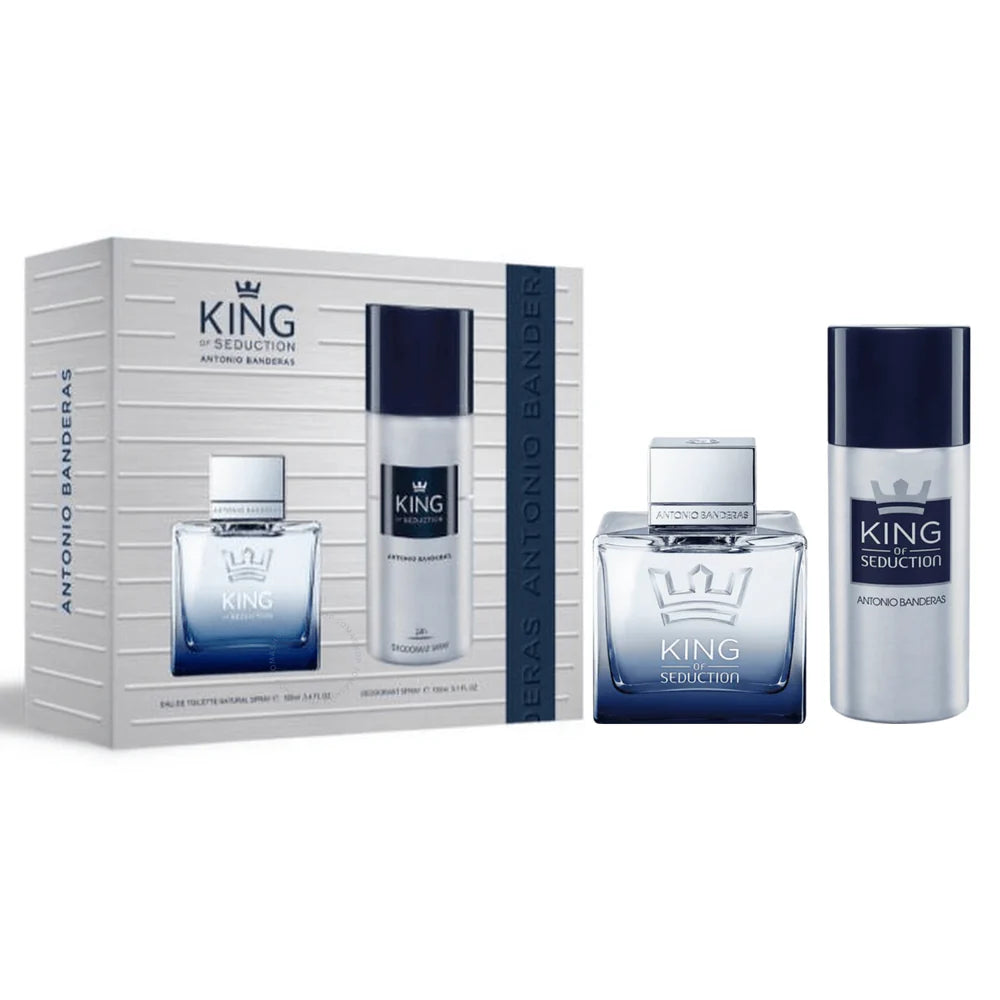 ANTONIO BANDARAS THE KING OF SEDUCTION EDT 100ML GIFT SET