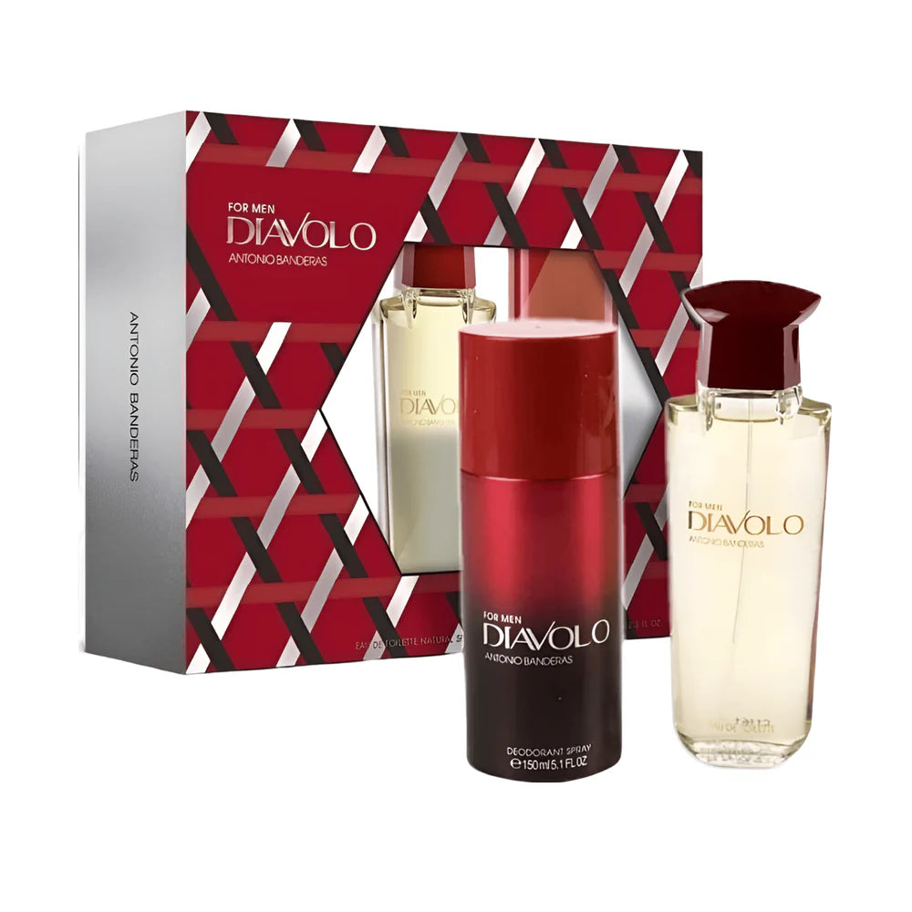 ANTONIO BANDARAS DIAVOLO EDT 100ML GIFT SET