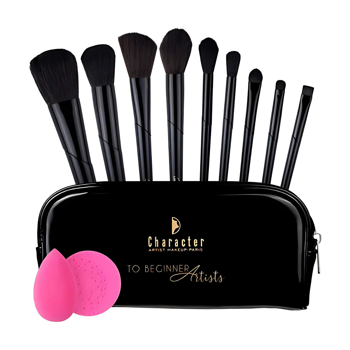 9 Pieces Brush Set + Sponge + Cleaner