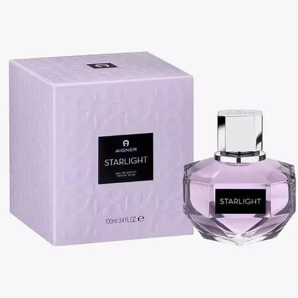 Aigner Starlight eau de parfum 100ml bottle with lavender box, luxury fragrance for women