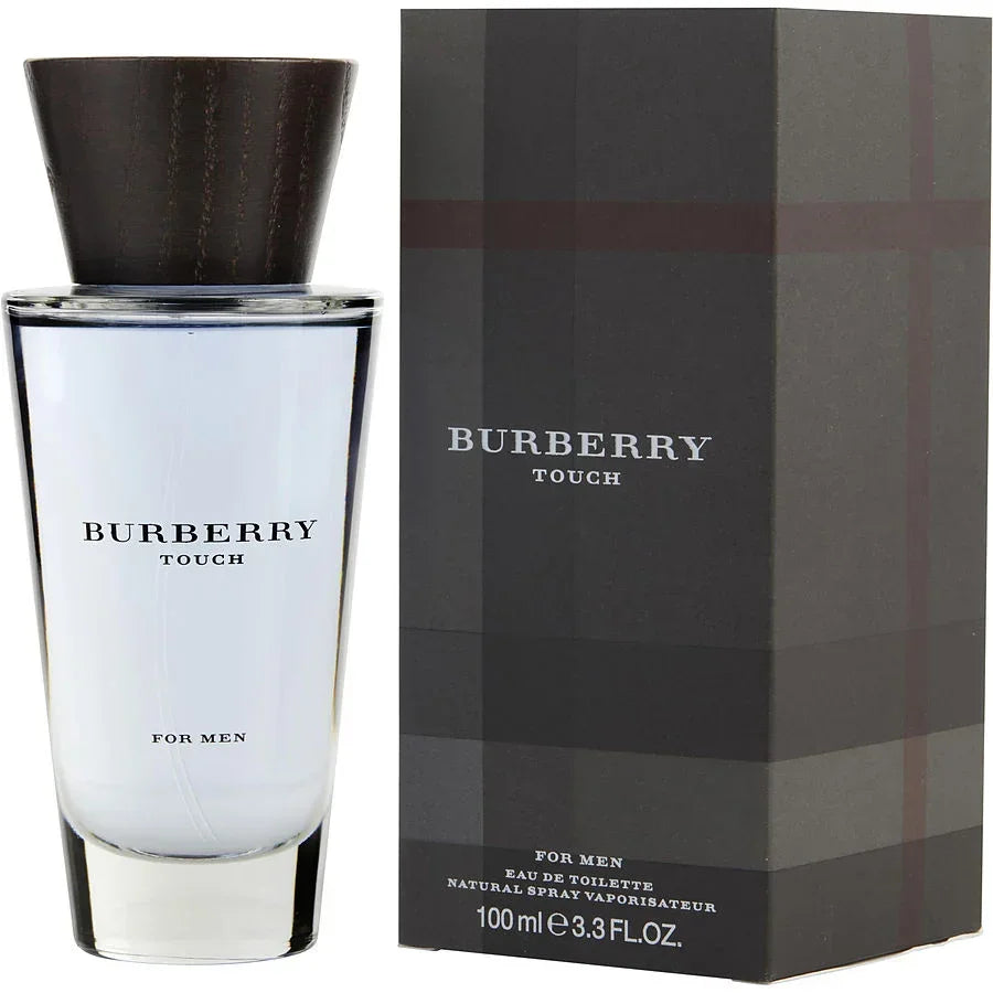 Burberry Touch for Men Eau de Toilette 100ml bottle with box, luxury men's fragrance