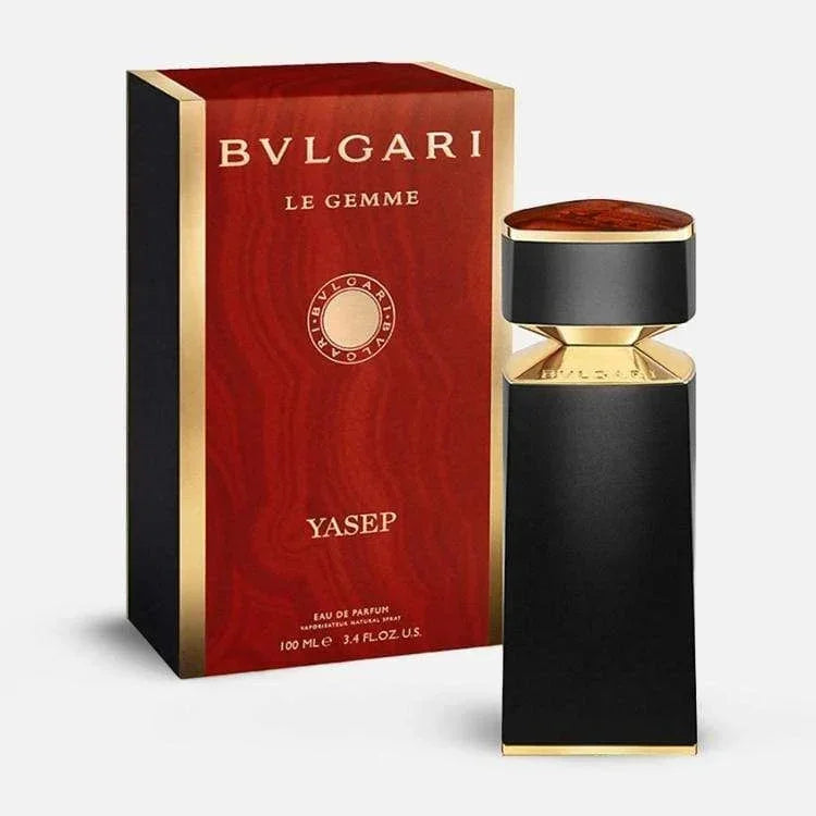 Bvlgari Le Gemme Yaspe Eau de Parfum 100ml bottle and box, luxury fragrance for women