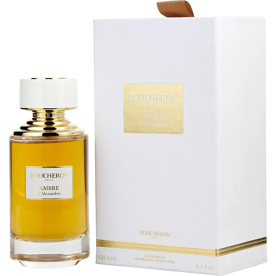 Boucheron Ambre d’Alexandrie Eau de Parfum 125ml bottle with white box, luxury fragrance for women