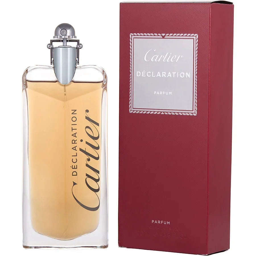 Cartier Déclaration Parfum bottle with red box, luxury fragrance for men