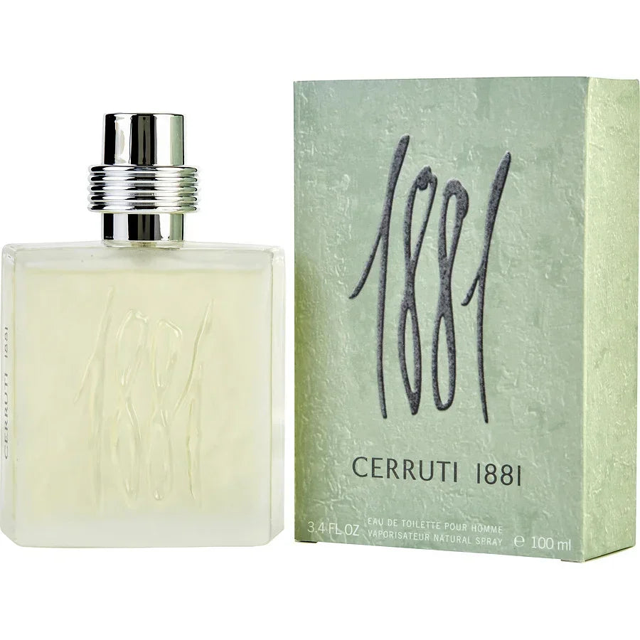 Cerruti 1881 Eau de Toilette for Men, 100ml bottle with green box, authentic men's perfume