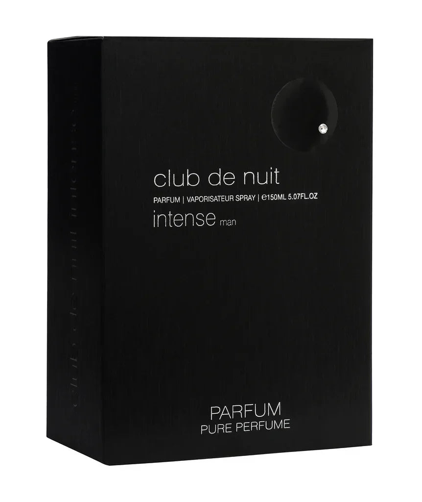 Club de Nuit Intense Man Parfum black box, pure perfume for men, MyVibe.qa Qatar
