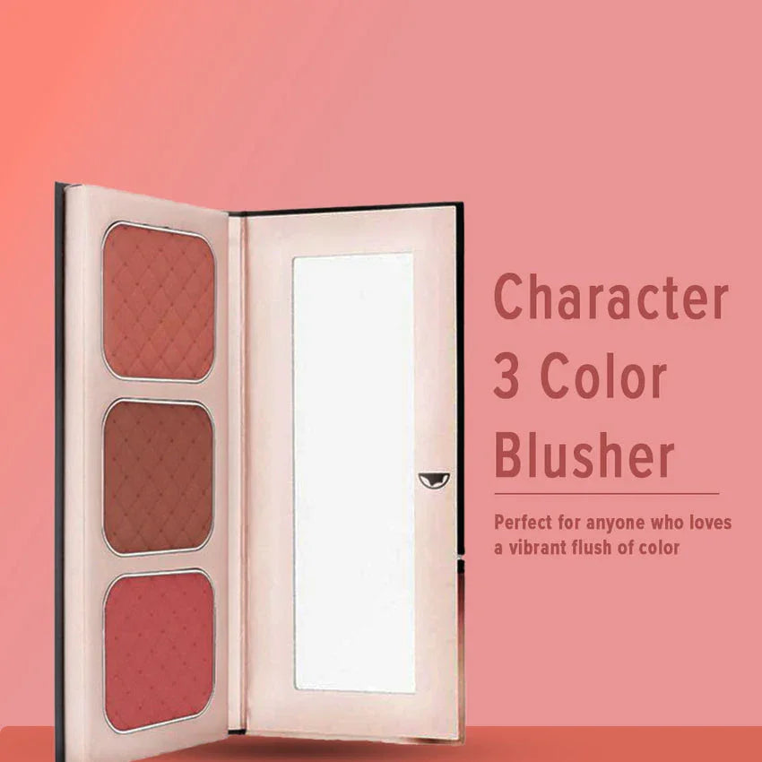 Character  3 Color Blusher