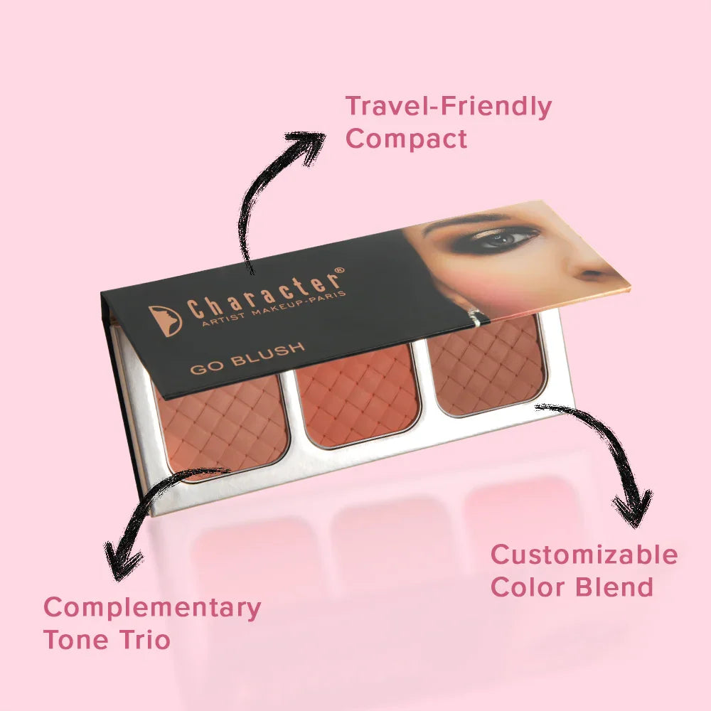Character - 3 Color Blusher 39g
