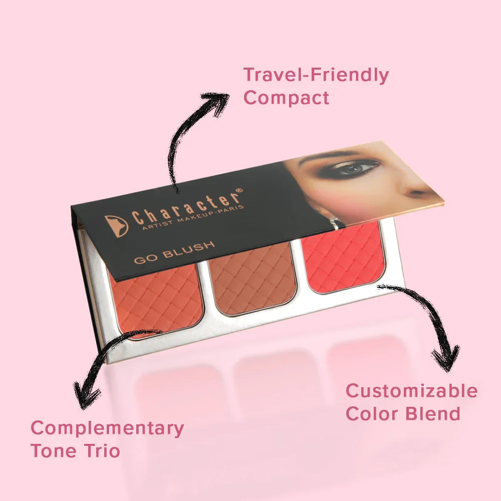 Character - 3 Color Blusher 39g