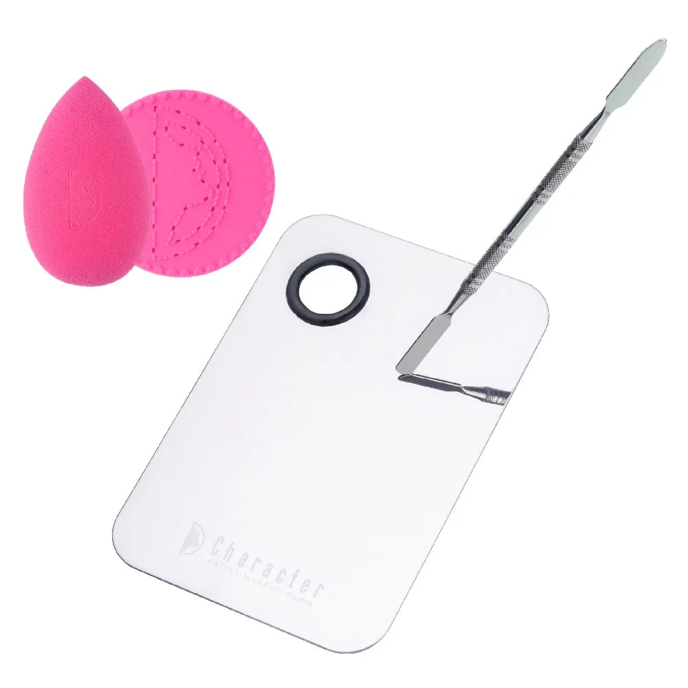 Character Multisolution (Sponge+Sponge Cleanser+Mixing Plate)