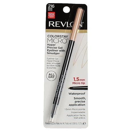 Revlon ColorStay Micro Hyper Precise Gel Eyeliner 216 Rose Edge, waterproof with 1.5mm micro tip for all-day wear