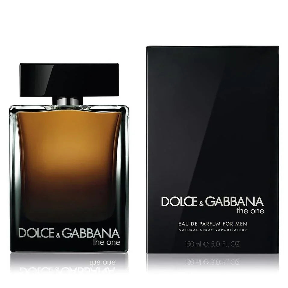 Dolce & Gabbana The One for Men Eau de Parfum 150ml bottle and box, luxury fragrance for men