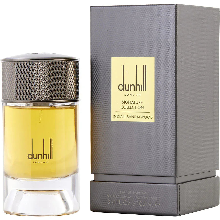 Dunhill London Indian Sandalwood Eau de Parfum 100ml bottle with signature collection packaging