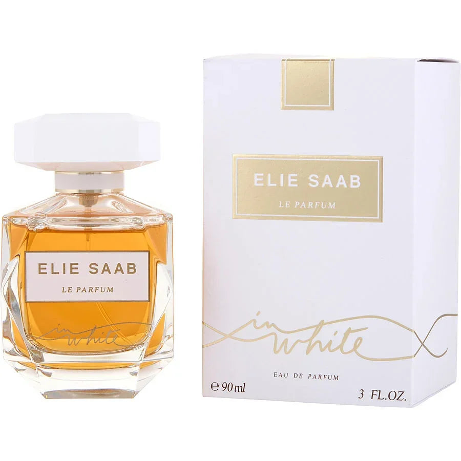 Elie Saab Le Parfum In White Eau de Parfum 90ml bottle and box