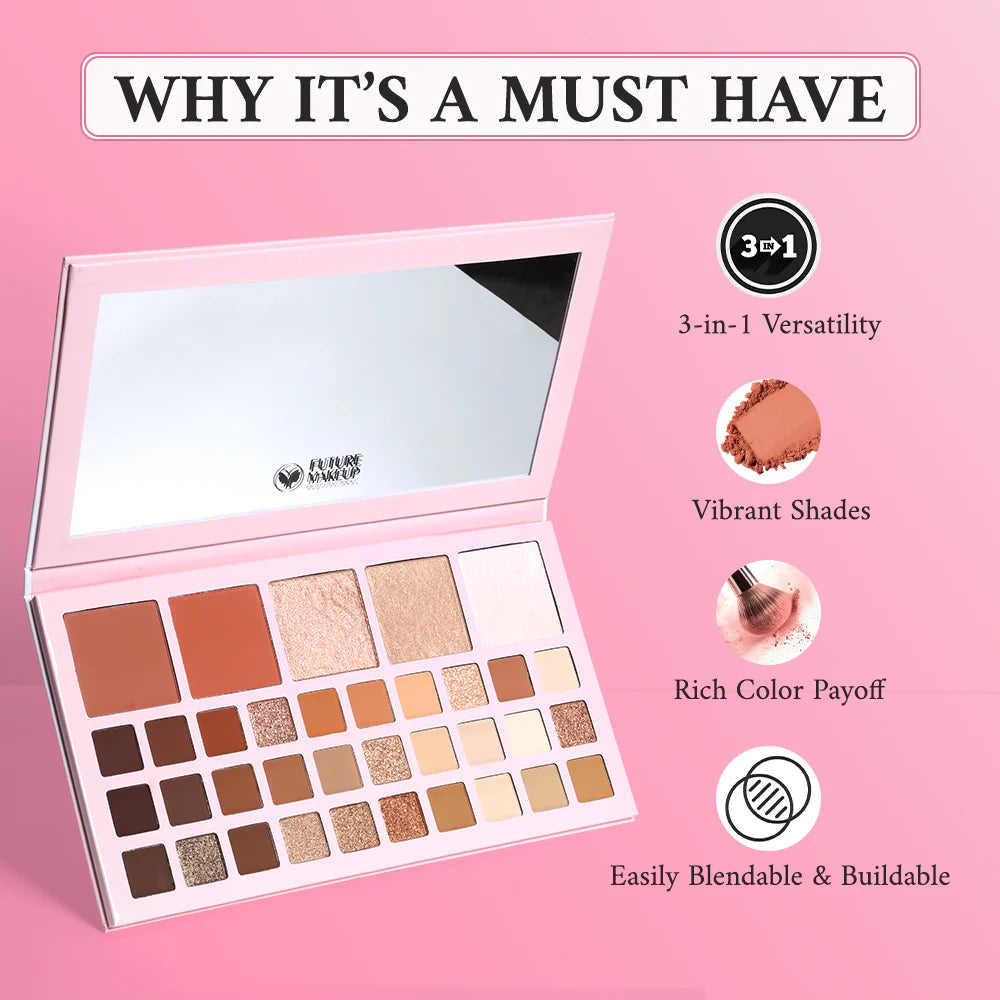 Future Makeup Eyedentify Your Worth Face & Eyes Palette