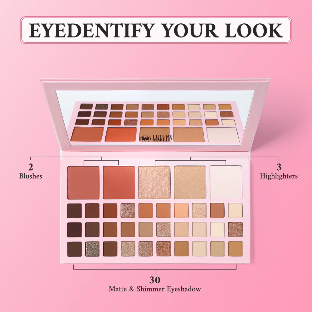 Future Makeup Eyedentify Your Worth Face & Eyes Palette