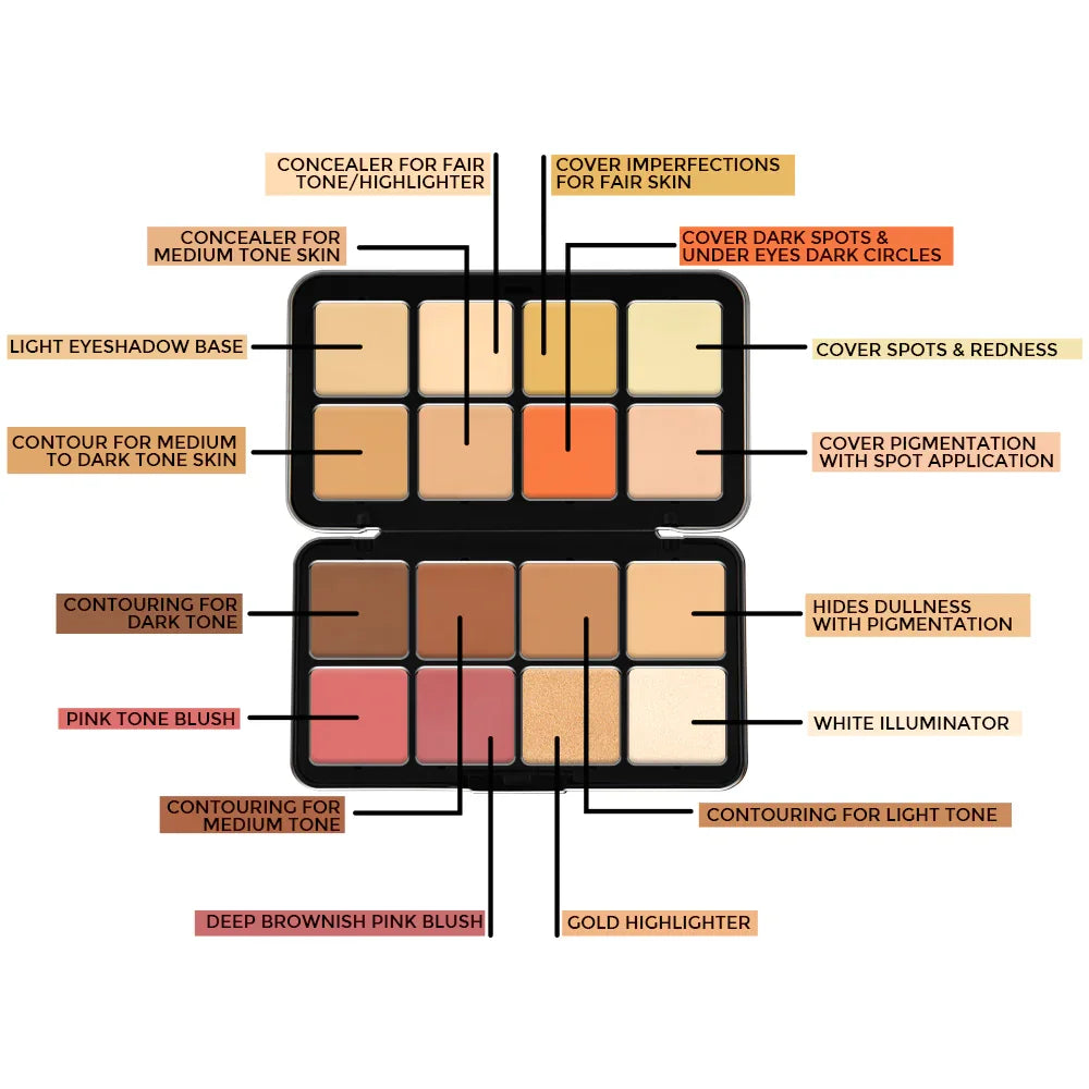Forever52 16 Color Camouflage HD Palette
