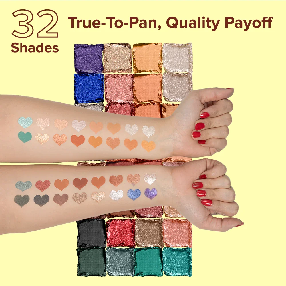Forever52 Naturals 32 Color Eyeshadow Palette