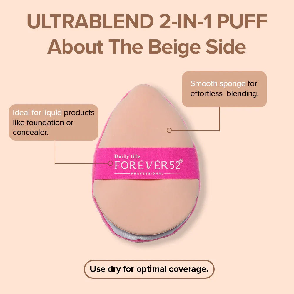 Forever52 Ultrablend 2 in 1 Puff & Sponge