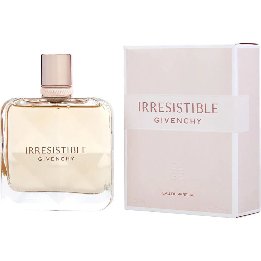 Givenchy Irresistible Eau de Parfum bottle and box, luxury fragrance for women