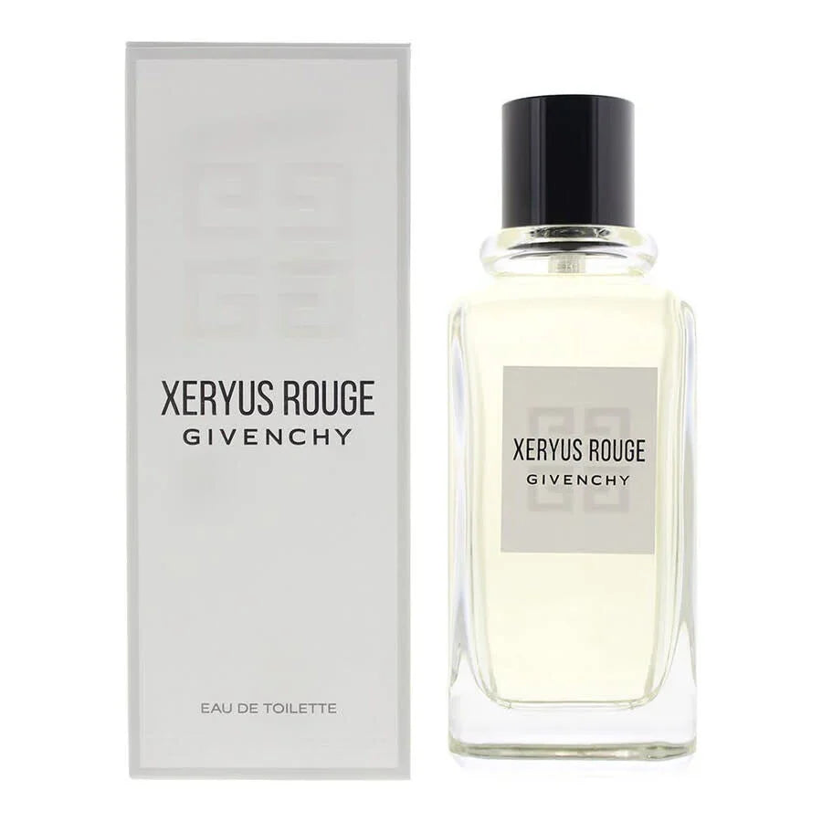 Givenchy Xeryus Rouge Eau de Toilette bottle and box, luxury men's fragrance with sleek design