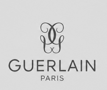 Guerlain logo on a light gray background