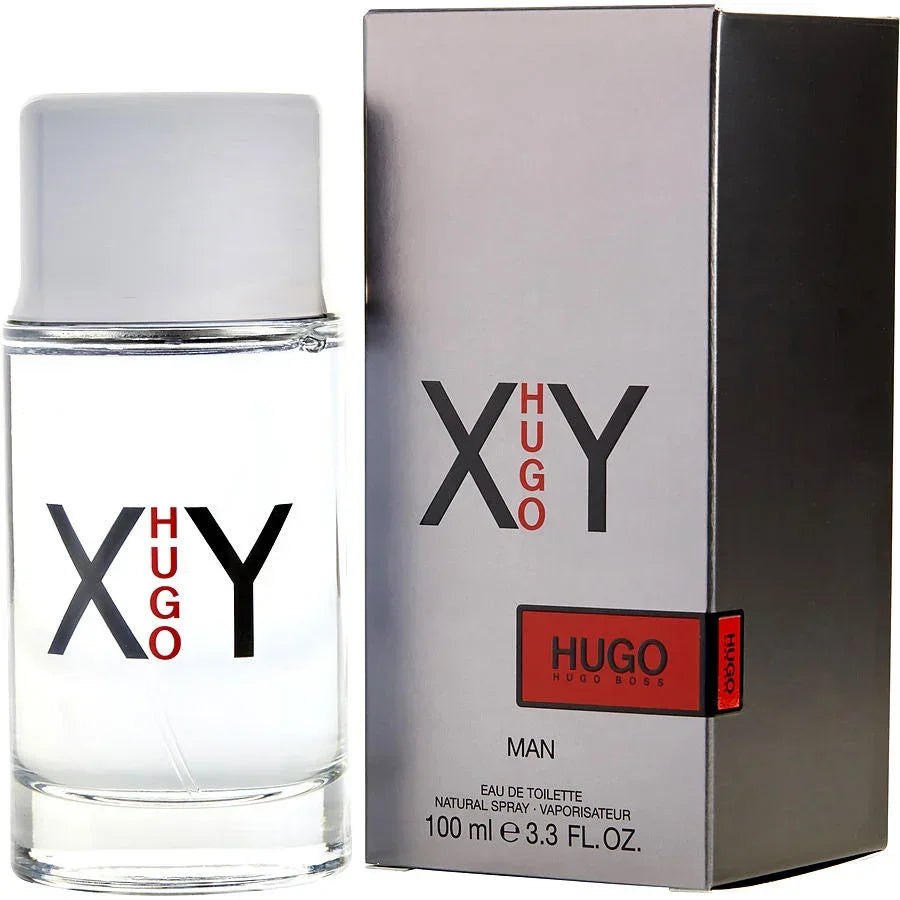 Hugo Boss XY Man Eau de Toilette 100ml bottle and box, authentic men's fragrance for sale in Qatar
