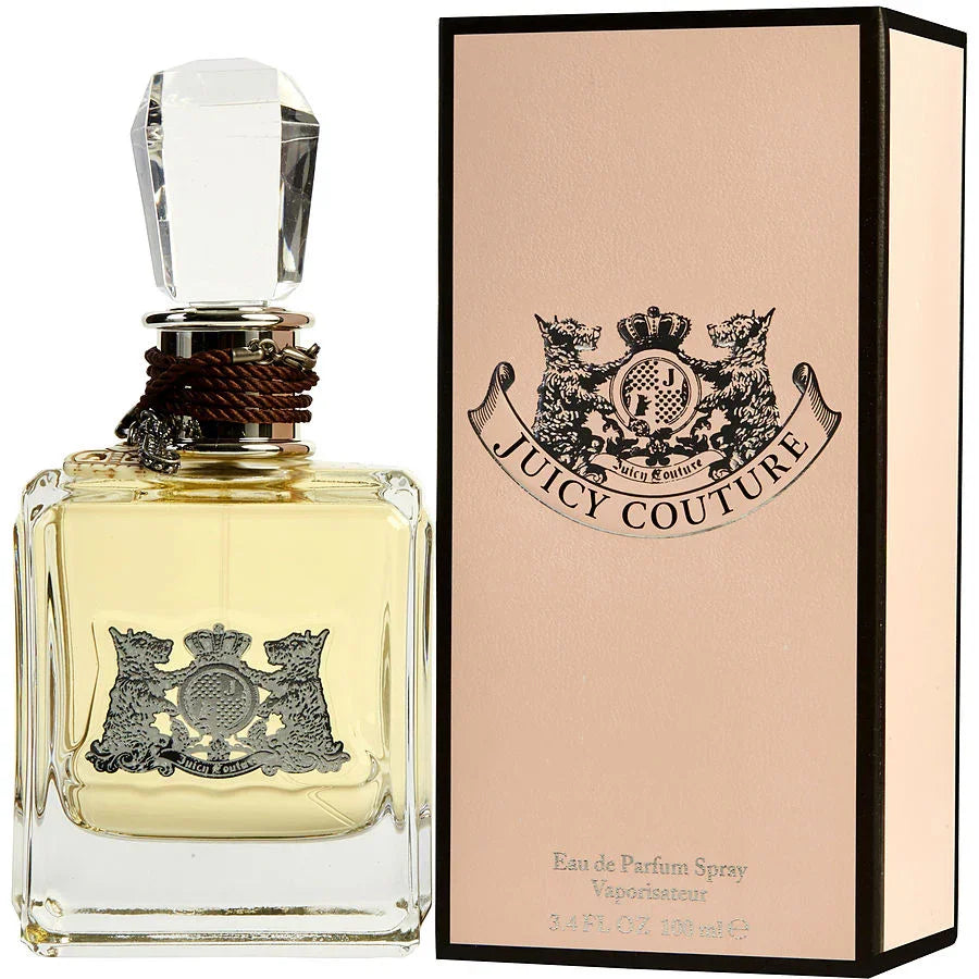 Juicy Couture Eau de Parfum Spray with crystal cap and luxury packaging