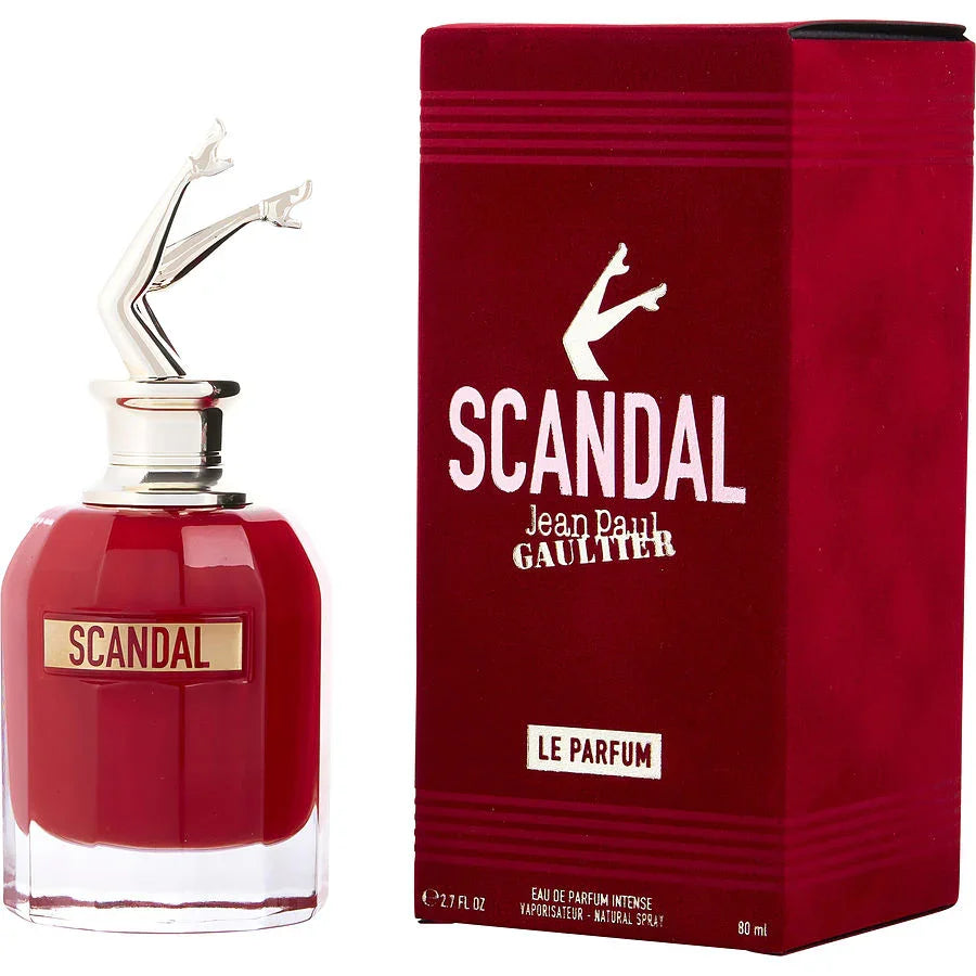 Jean Paul Gaultier Scandal Le Parfum bottle and red box, 80ml eau de parfum intense for women