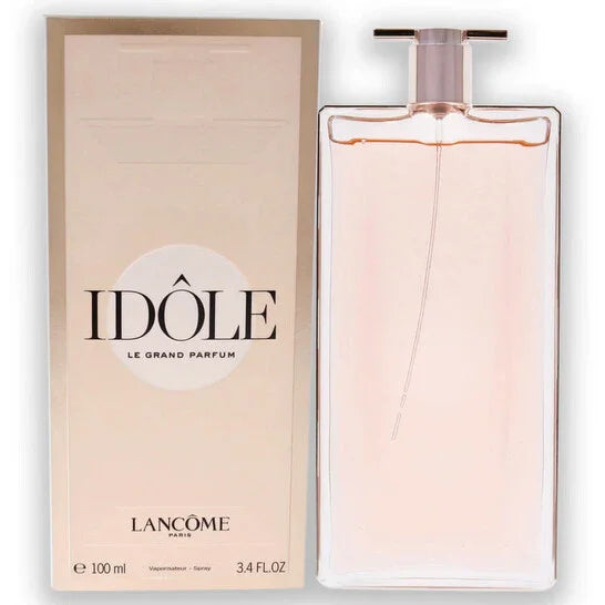 Lancôme Idôle Le Grand Parfum 100ml bottle and box, elegant pink perfume for women
