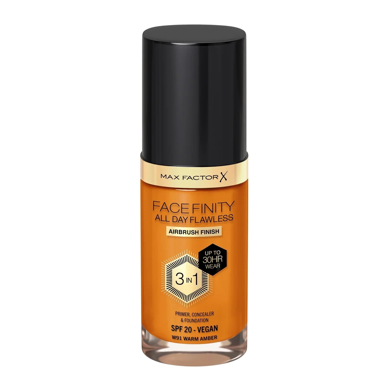 MAXFACTOR FACEFINITY ALL DAY FLAWLESS 3 IN 1 VEGAN FOUNDATION