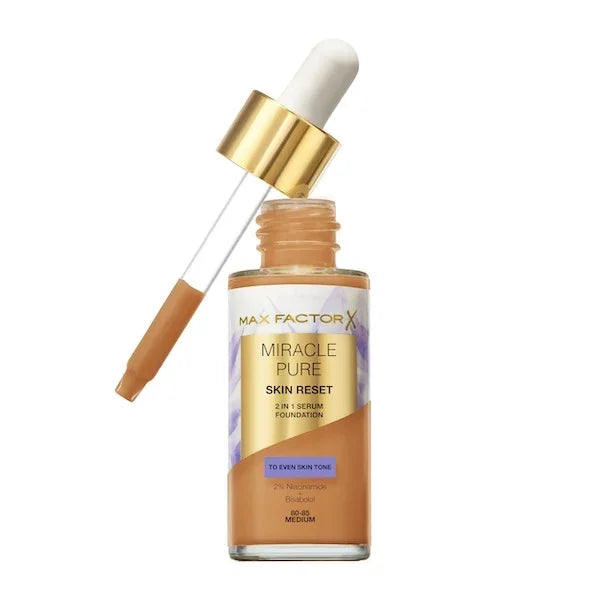 MAXFACTOR MIRACLE PURE SKIN RESET 2-IN-1 SERUM FOUNDATION