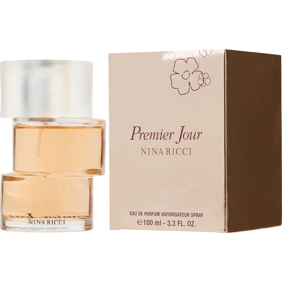 Nina Ricci Premier Jour Eau de Parfum 100ml bottle and box, luxury fragrance for women