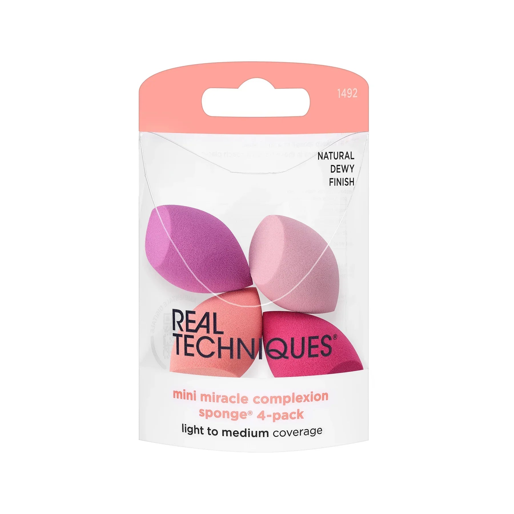 إسفنجات Real Techniques Mini Miracle + MCS + Cleanse