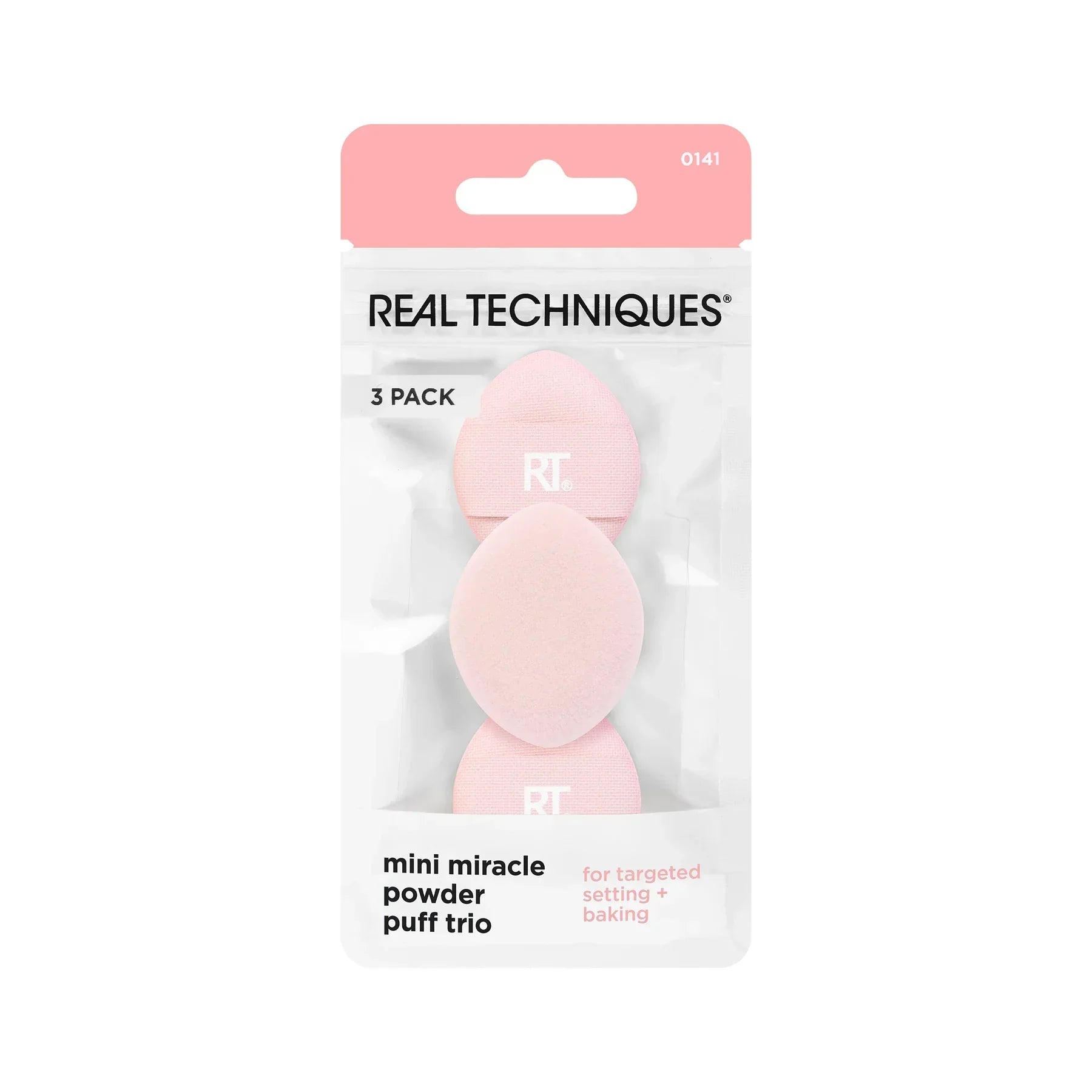REAL TECHNIQUES Mini Miracle Powder Puff Trio