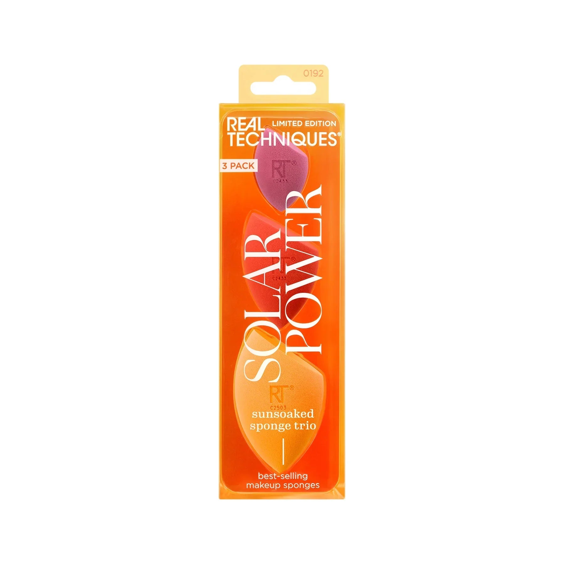 REAL TECHNIQUES SOLAR POWER SUNSOAKED SPONGE TRIO