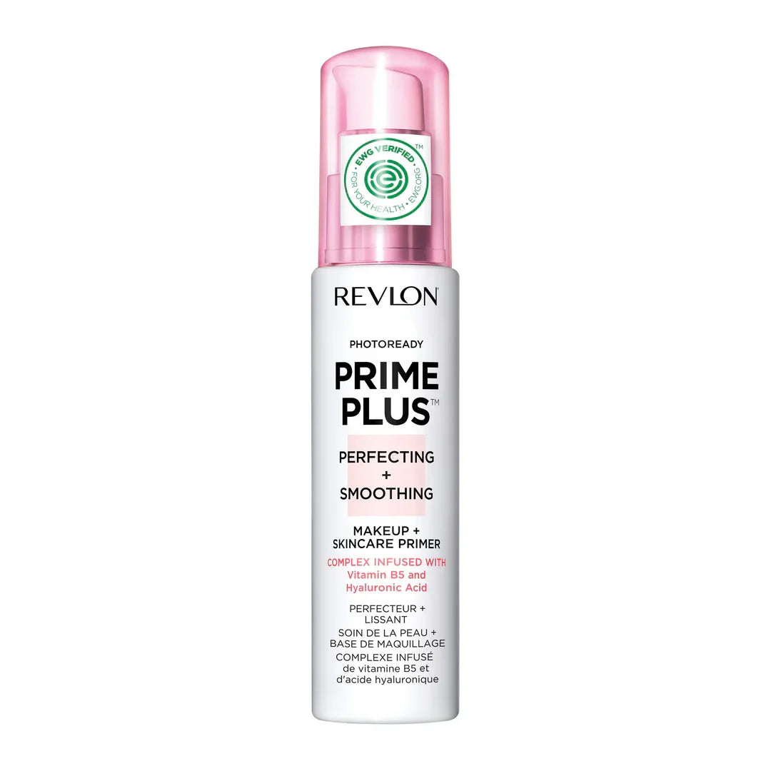 Revlon Prime Plus Perfecting + Smoothing Makeup Skincare Primer with Vitamin B5 & Hyaluronic Acid