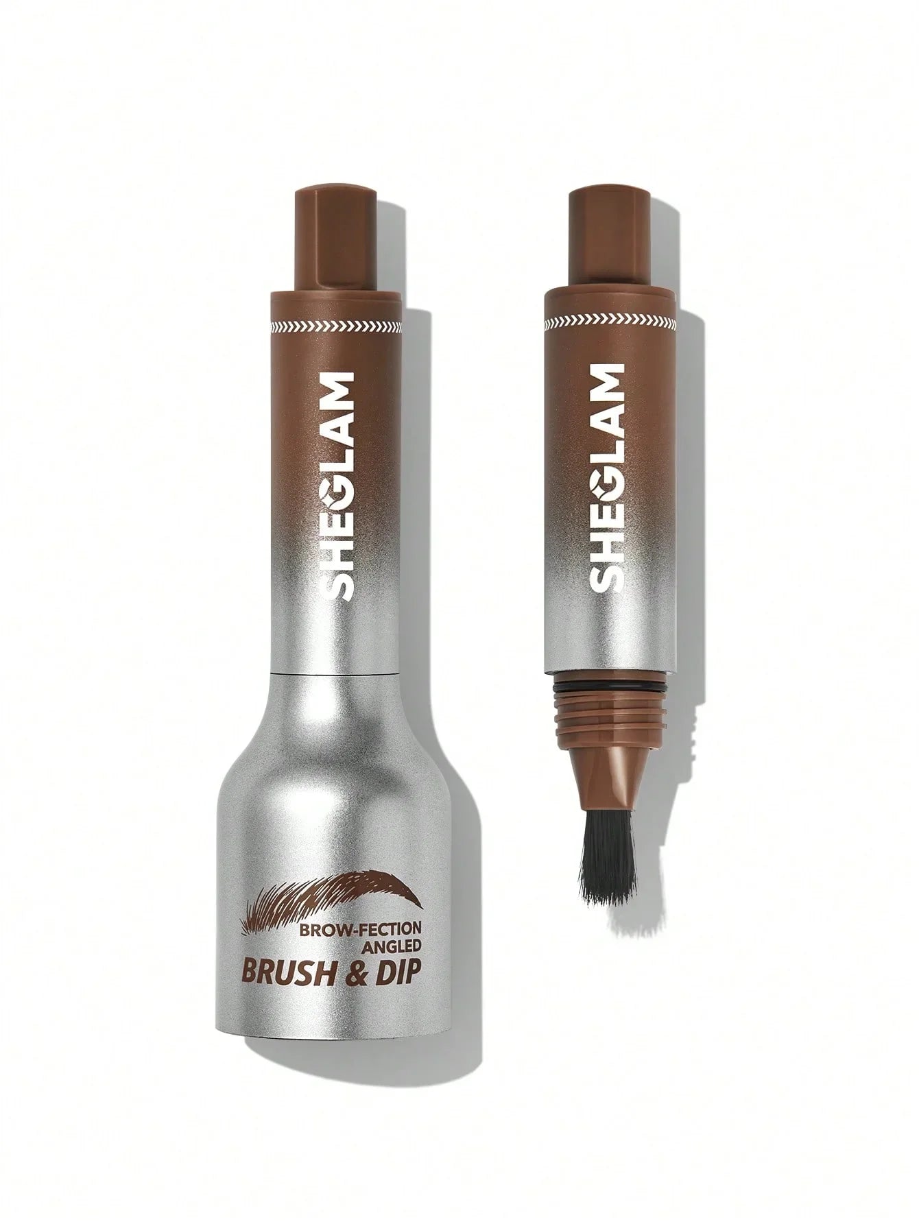 Sheglam Brow-Fection Angled Brush & Dip for precise eyebrow makeup application