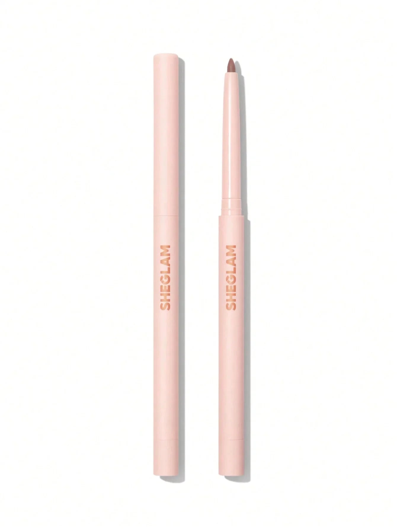 SHEGLAM nude eyeliner pencil with cap, smooth matte finish for precise eye makeup application