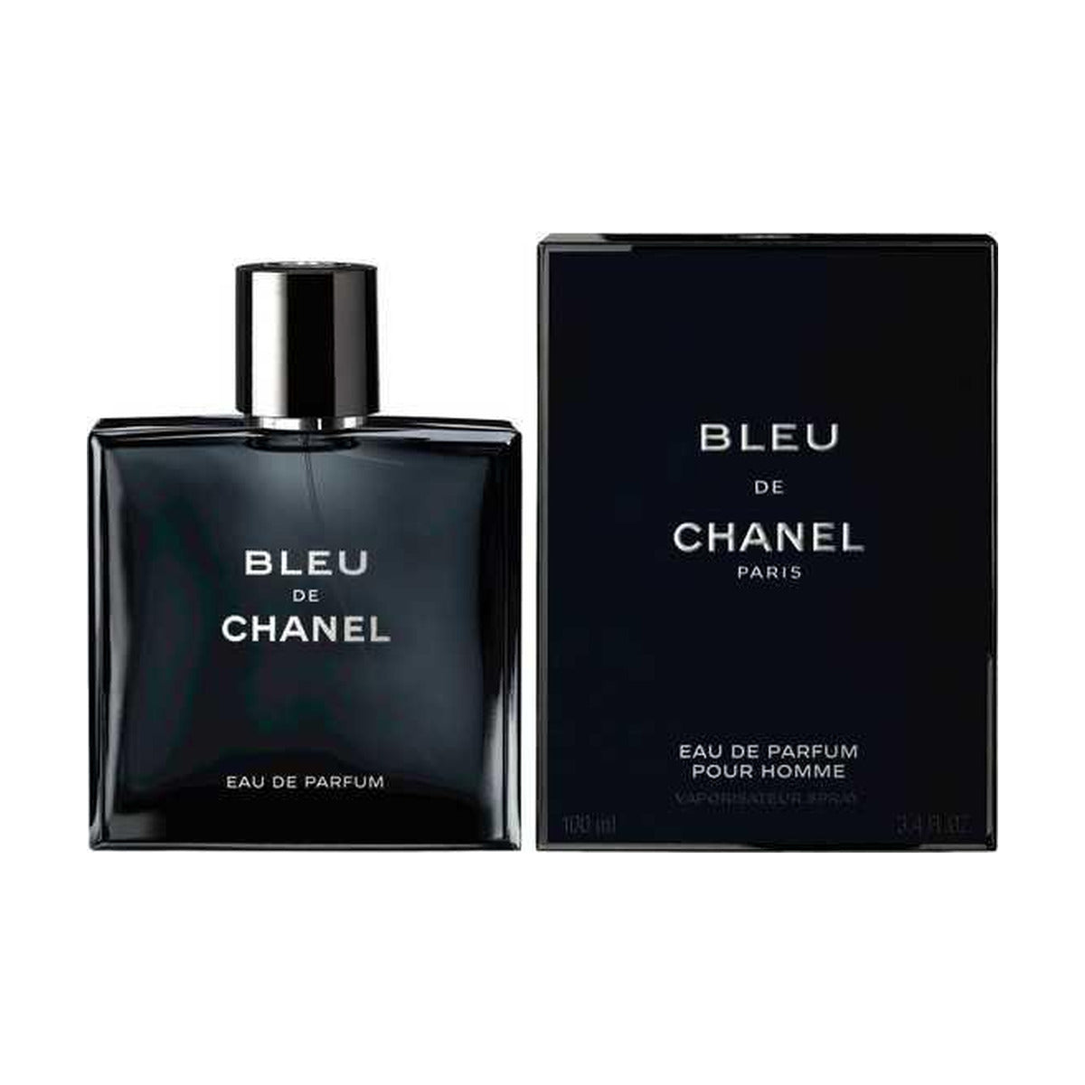 Bleu de Chanel Eau de Parfum 100ml bottle and box for men