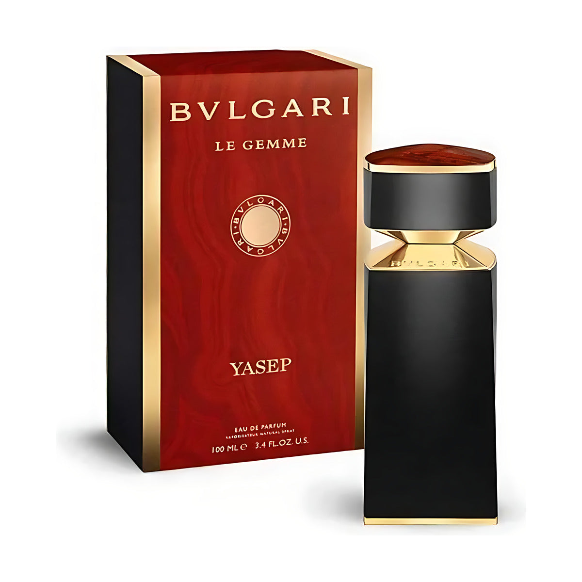 Bvlgari Le Gemme Yaspe Eau de Parfum 100ml bottle and box, luxury fragrance for women
