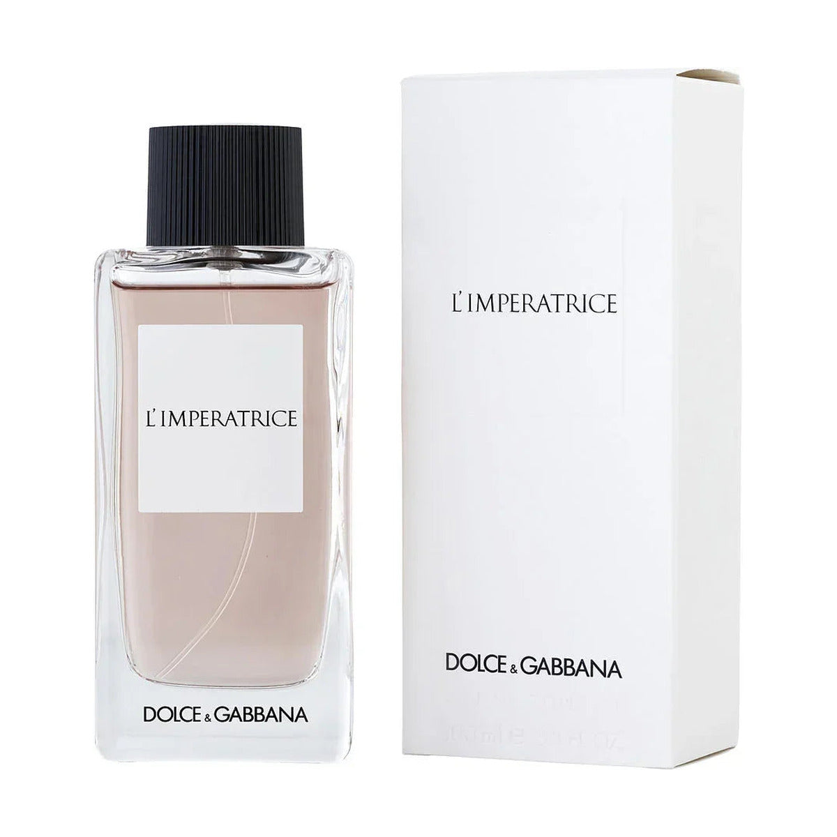 Dolce & Gabbana L’Imperatrice perfume bottle and box, elegant fragrance for women