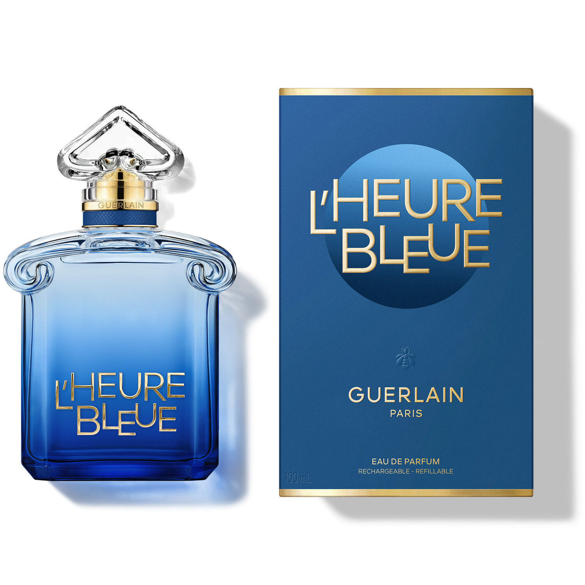 Guerlain L'Heure Bleue Eau de Parfum 100ml bottle with box