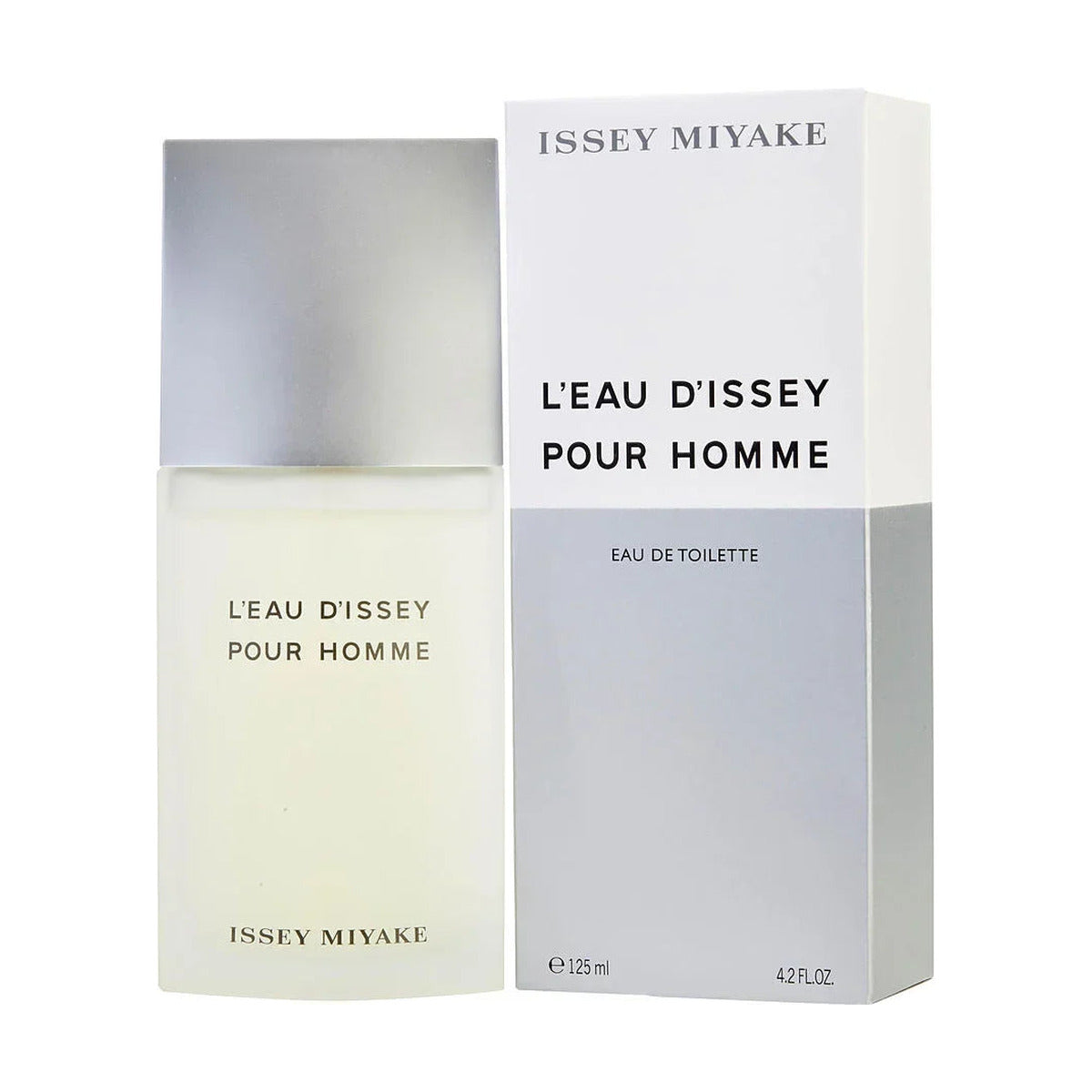 Issey Miyake L'Eau d'Issey Pour Homme Eau de Toilette 125ml bottle and box, men's fragrance
