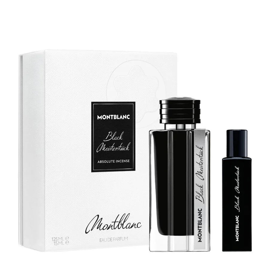 MONT BLANC BLACK MEISTERSTUCK ABSOLUTE INCENSE EDP 125ML GIFT SET