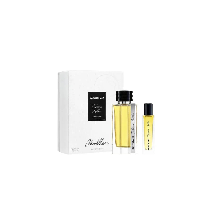 MONT BLANC EXTREME LEATHER SMOKED IRIS EDP 125ML GIFT SET