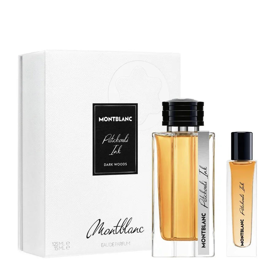 MONT BLANC PATCHOULI INK DARK WOODS EDP 125ML GIFT SET