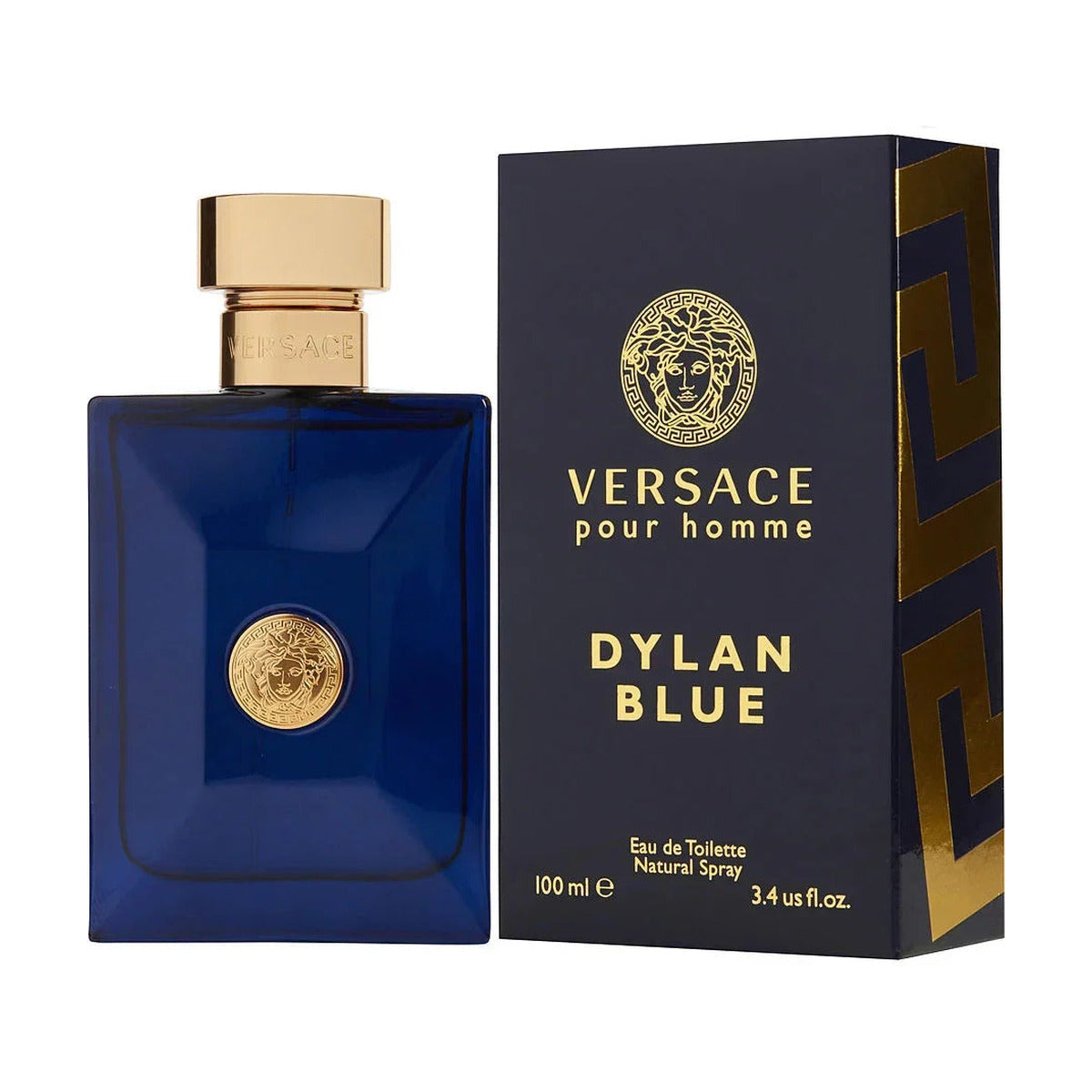 Versace Pour Homme Dylan Blue Eau de Toilette 100ml bottle and box for men